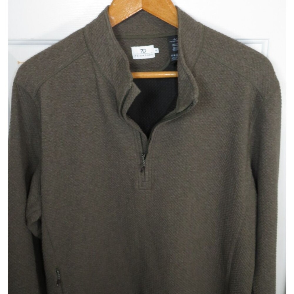 7 Diamonds Restoration Performance 1/4 Zip Pullover RSPV-1016 Men Size XL